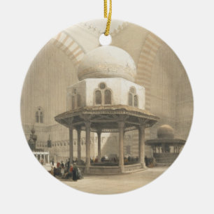 Décoration En Céramique Intérieur de la mosquée de l'EL Ghoree, Ca de