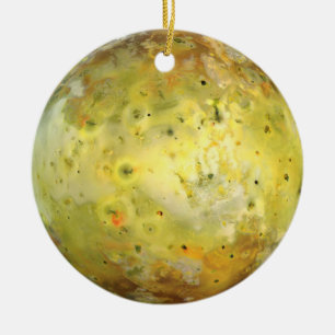 Décoration En Céramique Io (Lune de Jupiter)