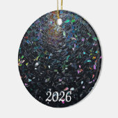 Décoration En Céramique Iridescent Abstract Stained Glass Pattern (Gauche)