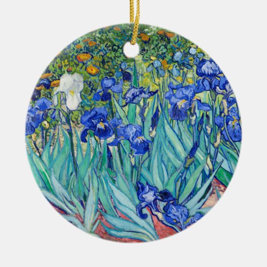 Décoration En Céramique Iris Vincent van Gogh (Devant)