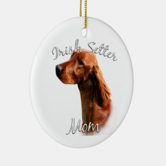 Décoration En Céramique Irish Setter Mom 2 (Droite)