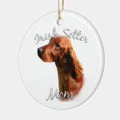 Décoration En Céramique Irish Setter Mom 2 (Gauche)