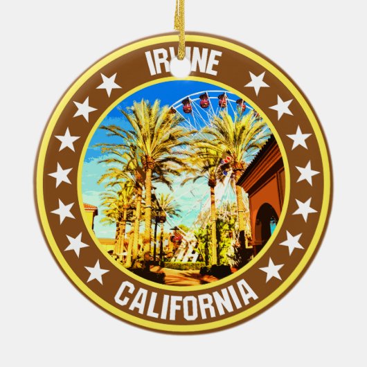 Décoration En Céramique Irvine (Dos)