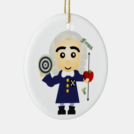 Décoration En Céramique Isaac Newton (Droite)