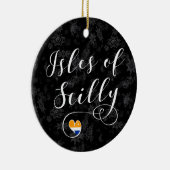 Décoration En Céramique Isles of Scilly Drapeau Coeur (Droite)