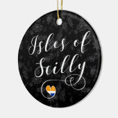 Décoration En Céramique Isles of Scilly Drapeau Coeur (Gauche)