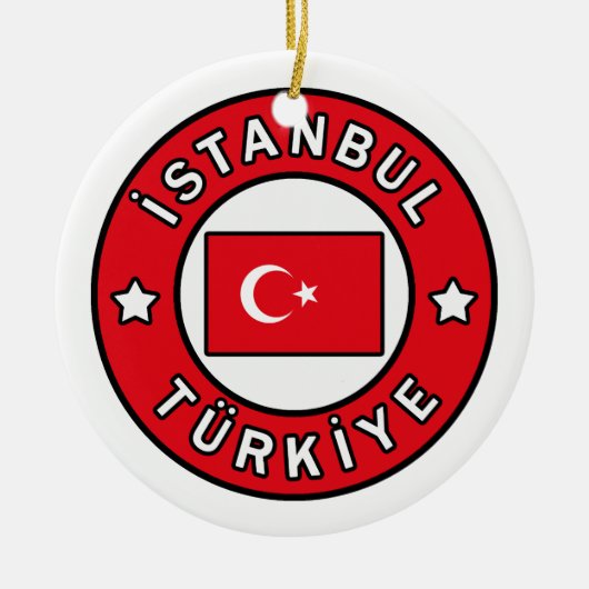 Décoration En Céramique Istanbul Türkiye (Devant)