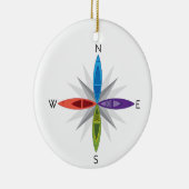 Décoration En Céramique Itinéraires Kayak (Droite)