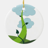 Décoration En Céramique Jack et la tige de haricot (Dos)