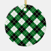 Décoration En Céramique Jacquard Diagonal Plaid Diamant (Devant)