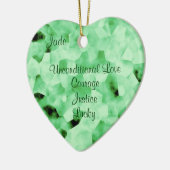 Décoration En Céramique Jade (Gauche)