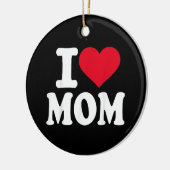 Décoration En Céramique J'adore maman (Gauche)