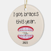 Décoration En Céramique J'Ai Des Bracelets Cette Année (Gauche)