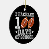 Décoration En Céramique J'ai traité 100 jours de football scolaire (Droite)