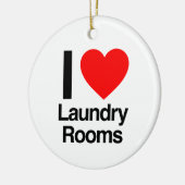 Décoration En Céramique j'aime des buanderies (Gauche)