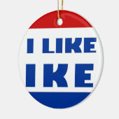 Décoration En Céramique J'Aime Ike (Gauche)