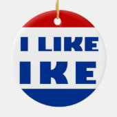 Décoration En Céramique J'Aime Ike (Dos)