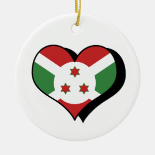 Décoration En Céramique J'aime l'ornement du Burundi
