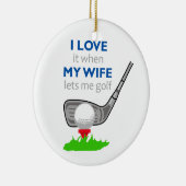 Décoration En Céramique J'aime ma femme (Droite)