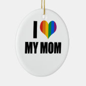 Décoration En Céramique J'aime ma maman gaie (Droite)