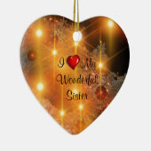 Décoration En Céramique J'Aime Ma Merveilleuse Soeur (Droite)