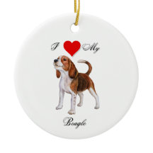 J'aime mon beagle standard