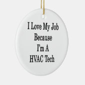 Décoration En Céramique J'aime mon travail puisque je suis une technologie (Droite)