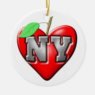 Décoration En Céramique J'aime NY