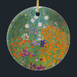 Décoration En Céramique Jardin des fleurs (par Gustav Klimt)<br><div class="desc">Ce dessin présente une peinture de l'artiste autrichien Gustav Klimt (1862-1918). C'est une représentation d'un beau jardin fleuri dans le style typiquement impressionniste de Klimt. Les fleurs ont presque l'air d'être débordantes, et il est impossible de ne pas se sentir soulagé par leur beauté. L'oeuvre originale a été achevée en...</div>
