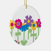 DÉCORATION EN CÉRAMIQUE JARDIN FLEURI FUNKY (Droite)