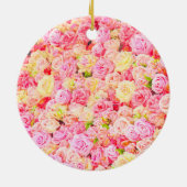 Décoration En Céramique Jardin rose (Dos)