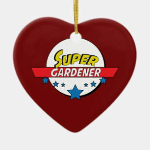 Décoration En Céramique Jardinier superbe, #gardener