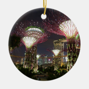 Décoration En Céramique Jardins de la baie Singapore Supertree Grove