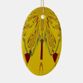 Décoration En Céramique jaune (Droite)