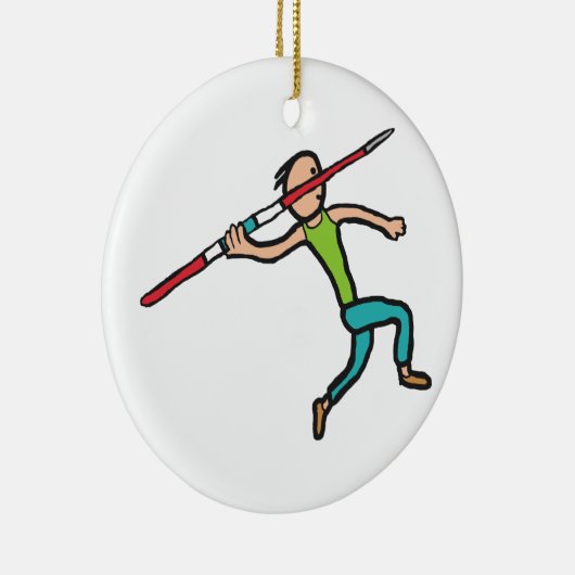 Décoration En Céramique Javelin (Droite)