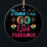 Décoration En Céramique Je fais 60 paraître fabuleux 60e anniversaire<br><div class="desc">Je fais 60 paraître fabuleux 60e anniversaire</div>