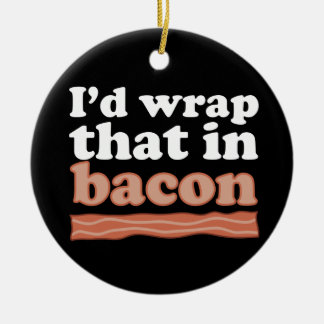 Décoration En Céramique Je l'envelopperais dans l'ornement de Bacon