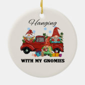 Décoration En Céramique Je M'Accroche Avec Mes Gnomies (Dos)