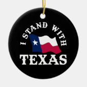 Décoration En Céramique Je Me Trouve Avec Le Texas (Devant)