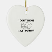 Décoration En Céramique Je ne ronfle pas (Droite)