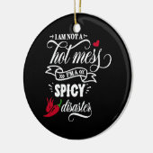 Décoration En Céramique je ne suis pas chaud pma épicé désastre (Gauche)