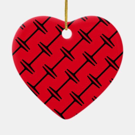 Décoration En Céramique Je perce (Dos)