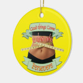 Décoration En Céramique Je persévérerai (Gauche)