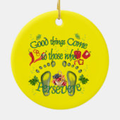 Décoration En Céramique Je persévérerai (Dos)