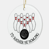 Décoration En Céramique Je préfère boiser Noël (Gauche)