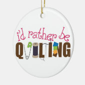 Décoration En Céramique Je préférerais me taire (Gauche)