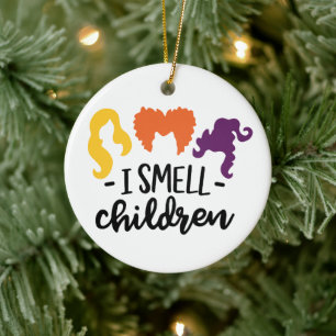 Décoration En Céramique Je Sens Les Enfants Sanderson Soeurs