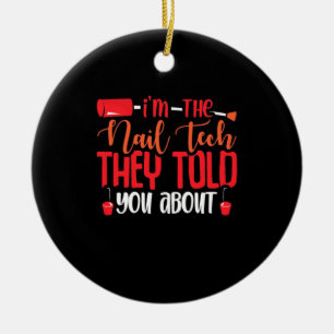 Décoration En Céramique Je Suis La Technologie Des Ongles