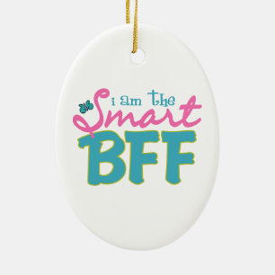 Décoration En Céramique Je suis le Smart BFF