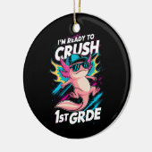 Décoration En Céramique Je suis prêt à écraser l'école secondaire Axolotl (Gauche)